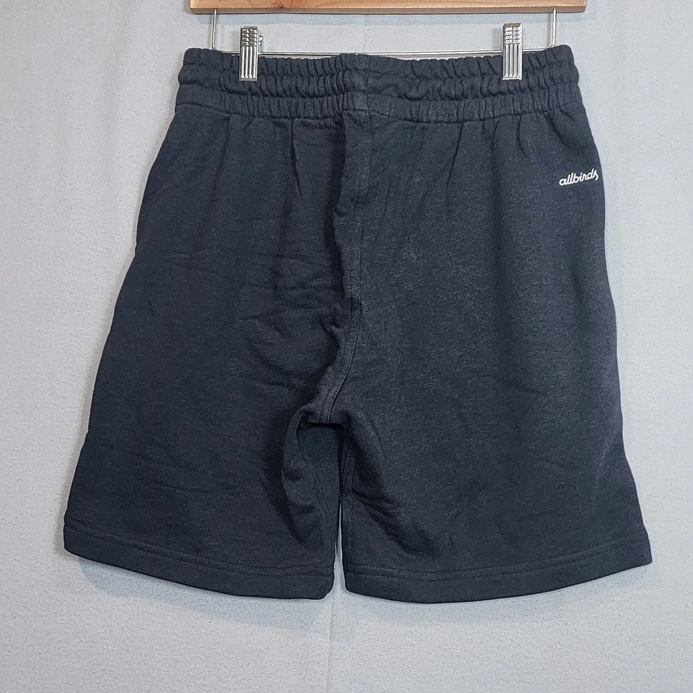 Allbirds R&R‎ Sweat Shorts Natural Black Organic Hemp Cotton Mens Small NEW